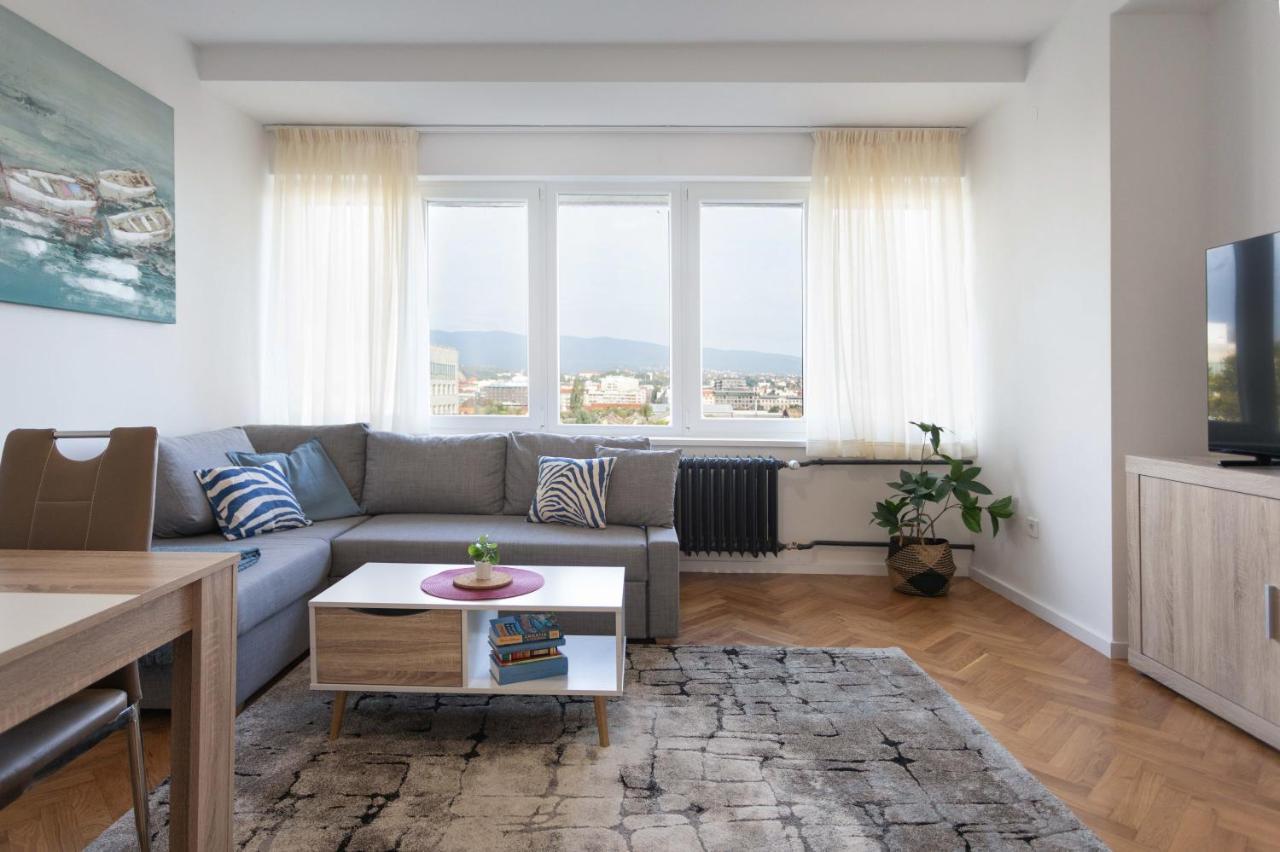 Spacious 2Bdr Apartment- Skyline View Zagabria Esterno foto